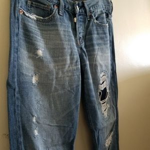 A&F Boyfriend Straight Jeans